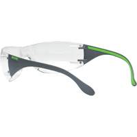 Lunettes de s&eacute;curit&eacute; gris/vert Adapt Lite, Lentille Transparent, Antibu&eacute;e/Anti-&eacute;gratignures, ANSI Z87+/R&eacute;pond ou surpasse la norme CSA Z94.3 Solutions industrielles ALPHA