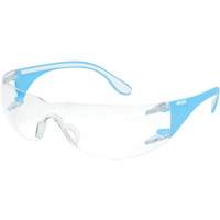Lunettes de s&eacute;curit&eacute; bleu/blanc Adapt Lite, Lentille Transparent, Antibu&eacute;e/Anti-&eacute;gratignures, ANSI Z87+/R&eacute;pond ou surpasse la norme CSA Z94.3 Solutions industrielles ALPHA