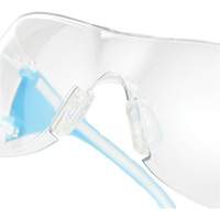 Lunettes de s&eacute;curit&eacute; bleu/blanc Adapt Lite, Lentille Transparent, Antibu&eacute;e/Anti-&eacute;gratignures, ANSI Z87+/R&eacute;pond ou surpasse la norme CSA Z94.3 Solutions industrielles ALPHA