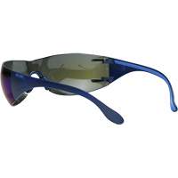 Lunettes de s&eacute;curit&eacute; Adapt Lite, Lentille Miroir bleu, Antibu&eacute;e/Anti-&eacute;gratignures, ANSI Z87+/R&eacute;pond ou surpasse la norme CSA Z94.3 Solutions industrielles ALPHA