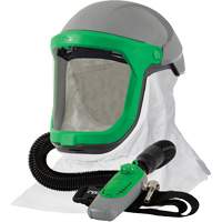 Z-Link Respirator with Tychem 4000 Shoulder Cape & C40, Facepiece Respirator/Welding Helmet Solutions industrielles ALPHA