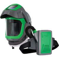 Z-Link Respirator Helmet with Face Seal, Visor & Belt Mount, Facepiece Respirator/Welding Helmet, Lithium-Ion Battery Solutions industrielles ALPHA