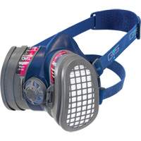 Respirateur Elipse &agrave; profil bas OV/P100 NIOSH avec filtres de rechange, &eacute;lastom&egrave;re/Thermoplastique, Petit/Moyen Solutions industrielles ALPHA