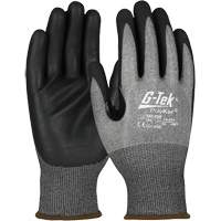 Gants r&eacute;sistant &agrave; la coupe G-Tek avec capacit&eacute; pour &eacute;cran tactile, Taille Petit, Calibre 18, Rev&ecirc;tement Mousse de nitrile, Enveloppe en PolyKor, ASTM ANSI niveau A4/EN 388 niveau D Solutions industrielles ALPHA