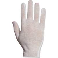 Gants d'inspection Superior ML40, Poly/coton, Poignet &agrave; ourlet, Taille unique Solutions industrielles ALPHA