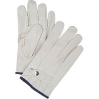 Standard-Duty Ropers Gloves, X-Large, Grain Cowhide Palm Solutions industrielles ALPHA