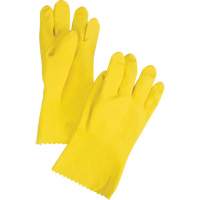 Gants ChemStop, Taille Petit/7, 12" lo, Latex, Doublure en Ouat&eacute;e, 16 mils Solutions industrielles ALPHA