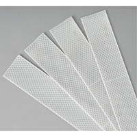 3M Scotchlite Diamond Grade mat&eacute;riau de perceptibilit&eacute; S&eacute;rie 983, 2" la x 12" lo, Blanc Solutions industrielles ALPHA