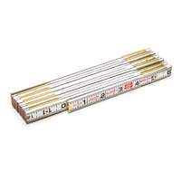 Red End&reg; Masonry Rule, 6' L, Wood, 1/16" Graduations Solutions industrielles ALPHA