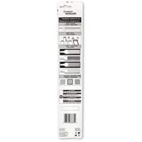 Lime d'affûtage, Plat, 8", Simple/double Solutions industrielles ALPHA