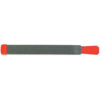 R&acirc;pe et lime pratique pour ferblantier avec poign&eacute;e coussin&eacute;e, Rectangulaire, 17-1/10", Demi-douce Solutions industrielles ALPHA