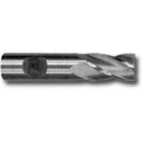 Weldon Shank End Mill, 7/32" Dia., 4 Flutes, High Speed Steel Solutions industrielles ALPHA