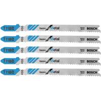 Lames de scie sauteuse de base pour le m&eacute;tal, Acier rapide, Tige en T, 3-5/8" lo Solutions industrielles ALPHA
