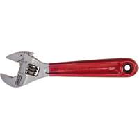 Adjustable Wrench, 4-1/2" L, 1/2" Max Width, Chrome/Polished Solutions industrielles ALPHA