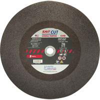 Cut-Off Saw (A24R), 12" x 1/8", 1" Arbor, Type 1, Aluminum Oxide, 5100 RPM Solutions industrielles ALPHA