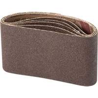 Portable Abrasive Belt, 3" W x 21" L, Aluminum Oxide, 100 Grit Solutions industrielles ALPHA