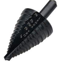 Foret &eacute;tag&eacute; no 12, 7/8" - 1-3/8", Incr&eacute;ments de 3/8", Acier rapide Solutions industrielles ALPHA