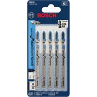 Lames de scie sauteuse, Acier rapide, Tige en T, 4" lo, 8 dents par pouce Solutions industrielles ALPHA