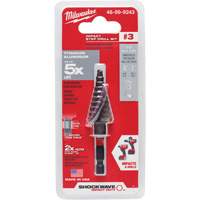 Foret &eacute;tag&eacute; #3 Shockwave Impact Duty, 3/16" - 3/4", Incr&eacute;ments de 1/16", Titane Solutions industrielles ALPHA