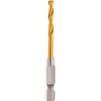 Foret Shockwave, 11/64", Titane, Cannelure 1-3/32", Pointe de 135° Solutions industrielles ALPHA