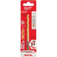 Foret Shockwave, 1/4", Titane, Cannelure 2-15/32", Pointe de 135° Solutions industrielles ALPHA