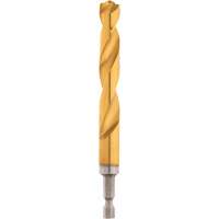 Foret Shockwave, 1/2", Titane, Cannelure 3-21/64, Pointe de 135° Solutions industrielles ALPHA