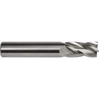 S134 End Mill, 1/8" Dia., 1-1/2" L, 4 Flutes, 1/8" Shank, Carbide Solutions industrielles ALPHA
