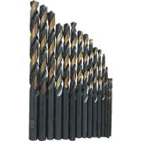 Jobber Length Drill Bit Set, 29 Pieces, High Speed Steel Solutions industrielles ALPHA