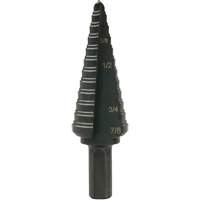 Multi-Hole Step Bit, 3/16"/4.8 mm - 7/8"/#4/22.2 mm  Solutions industrielles ALPHA