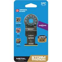 Lame en titane pour le m&eacute;tal Carbide Extreme Storm Starlock Solutions industrielles ALPHA