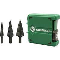 Step Bit Set, 1/8"/3/16" - 1/2"/7/8"/1-1/8"  Solutions industrielles ALPHA