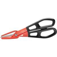 13" Serrated Aluminum Tinner Snip with Dipped Handle, 3" Cut Length, Straight Cut Solutions industrielles ALPHA
