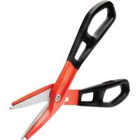 13" Serrated Aluminum Tinner Snip with Dipped Handle, 3" Cut Length, Straight Cut Solutions industrielles ALPHA