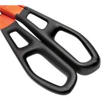 13" Serrated Aluminum Tinner Snip with Dipped Handle, 3" Cut Length, Straight Cut Solutions industrielles ALPHA
