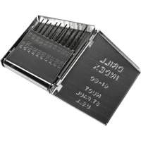 Jobber Length Drill Bit Set, 20 Pieces, High Speed Steel Solutions industrielles ALPHA