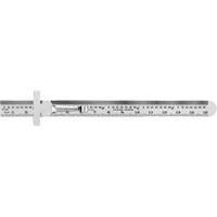 Economy Precision Flexible Ruler, 6" L, Steel Solutions industrielles ALPHA
