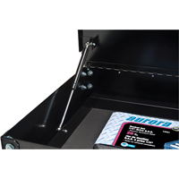 Chariot utilitaire, 4 tiroirs, 18" lo x 33" la x 39" h, Noir Solutions industrielles ALPHA