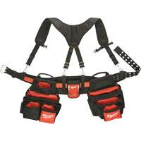 Ceinture de travail a/m&eacute;canisme de suspension pour entrepreneur, Nylon, Noir Solutions industrielles ALPHA