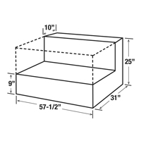 R&eacute;servoir de transfert pour carburant en aluminium, Aluminium, Capacit&eacute; 100 gal., Argent Solutions industrielles ALPHA