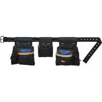 Ceinture &agrave; outils combin&eacute;e de luxe, Polyester, Noir Solutions industrielles ALPHA