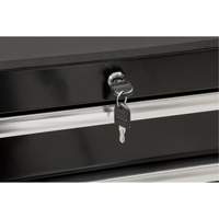 Heavy-Duty Tool Cart, 7 Drawers, 28" W x 22" D x 42-3/8" H, Black Solutions industrielles ALPHA