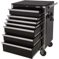 Heavy-Duty Tool Cart, 7 Drawers, 28" W x 22" D x 42-3/8" H, Black Solutions industrielles ALPHA