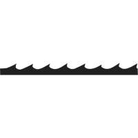 12 lames de scie &agrave; chantourner &agrave; dents libres, Coupe spirale, 0,045" la x 5" lo, 14 dents par pouce Solutions industrielles ALPHA