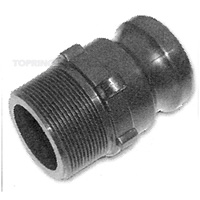 2" Wet Vac Male Drum Adaptor Solutions industrielles ALPHA