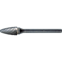 Fraises au carbure solide - Arboriforme avec embout sph&eacute;rique CLEVELAND, SF-1, 1/4" dia., 5/8" profondeur de la coupe Solutions industrielles ALPHA