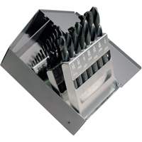 Jeux de forets, 29 morceaux, Acier rapide Solutions industrielles ALPHA