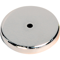 Aimants ronds &agrave; profil bas, dia. 1-1/4", Force de 7 lb Solutions industrielles ALPHA