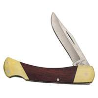 Sportsman Knife with Curved Handle, 2-5/8" Blade, Stainless Steel Blade, Wood Handle Solutions industrielles ALPHA