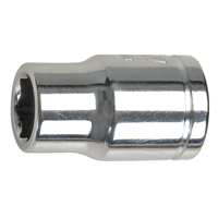 SAE Socket, 1/4", 3/8" Drive, 6 Points Solutions industrielles ALPHA