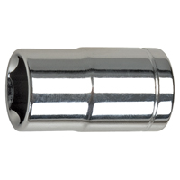 SAE Socket, 7/16", 3/8" Drive, 6 Points, Deep Solutions industrielles ALPHA
